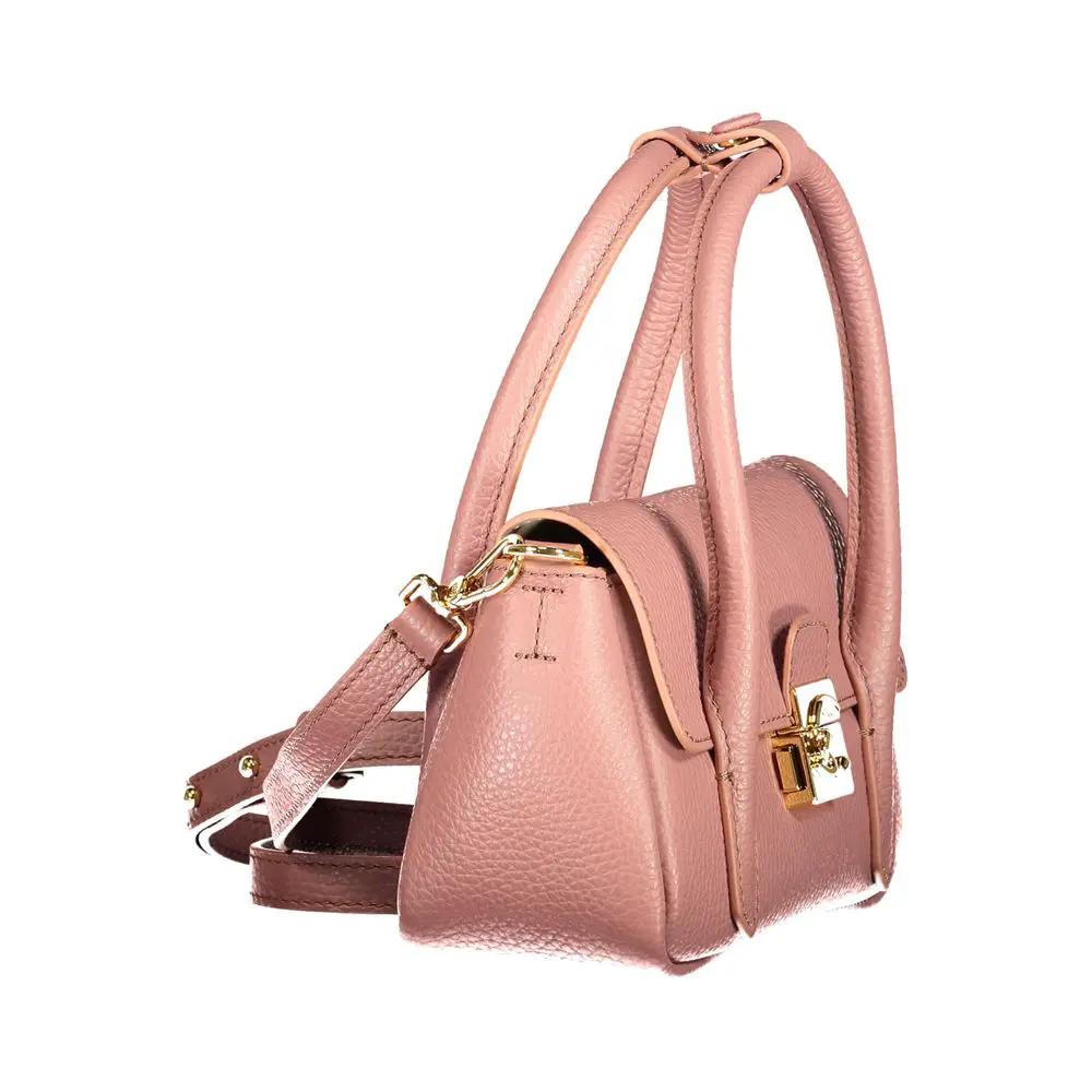 Coccinelle Coccinelle Pink Leather Handbag