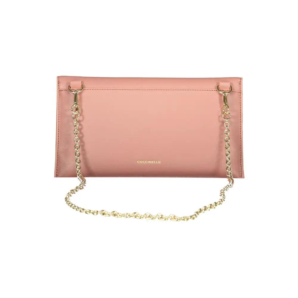 Coccinelle Coccinelle Pink Leather Handbag