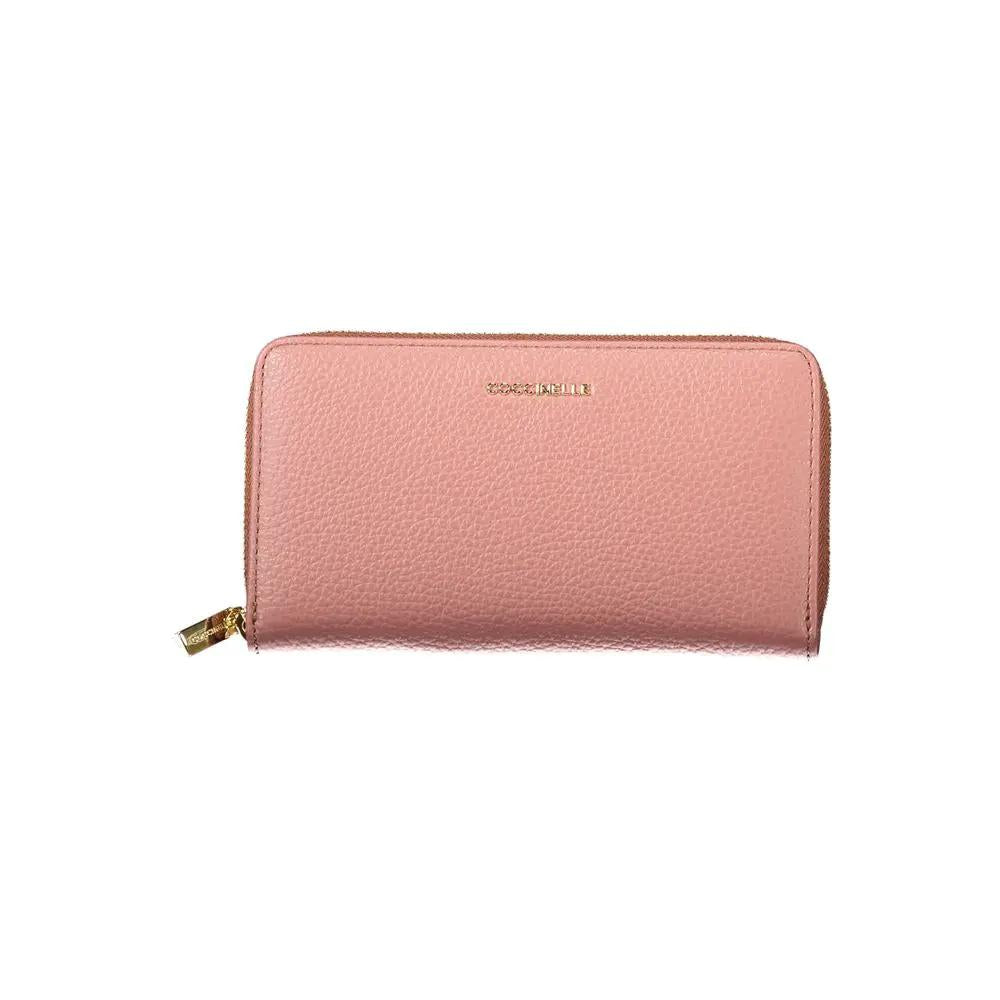 Coccinelle Coccinelle Pink Leather Wallet