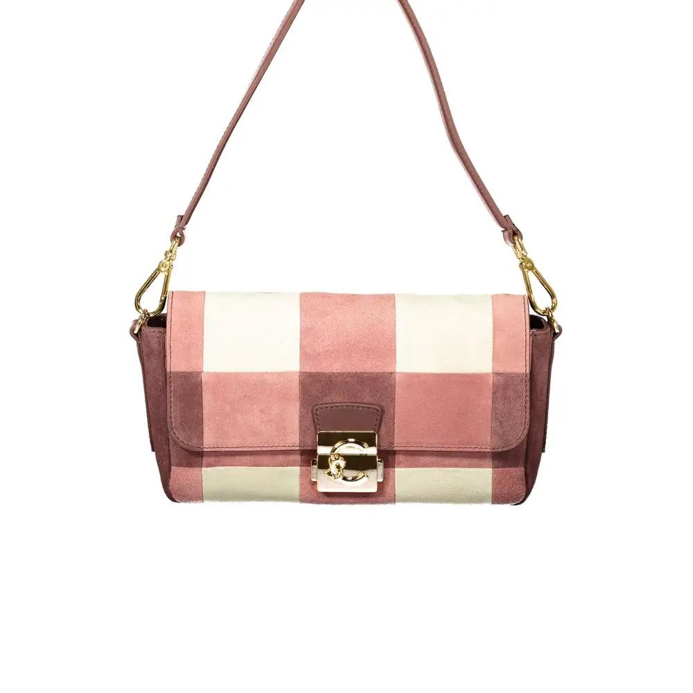 Coccinelle Coccinelle Pink Leather Handbag