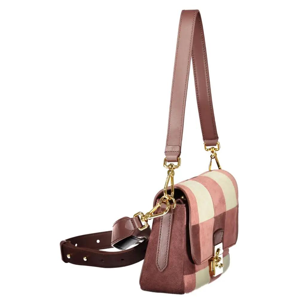 Coccinelle Coccinelle Pink Leather Handbag