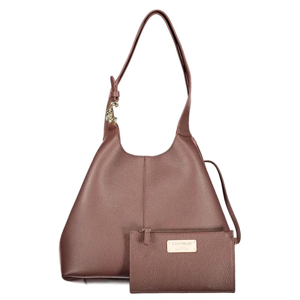Coccinelle Coccinelle Brown Leather Handbag