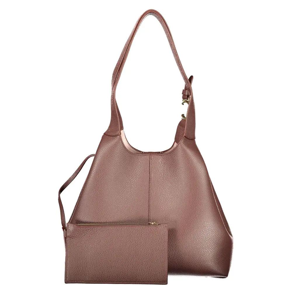Coccinelle Coccinelle Brown Leather Handbag