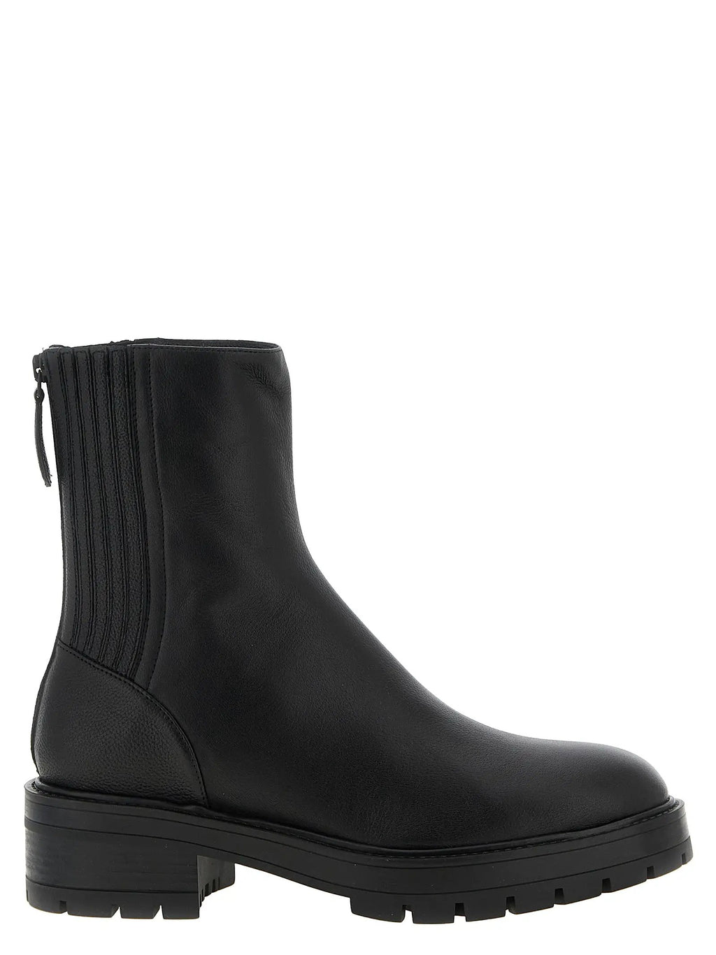 Aquazzura Aquazzura Black Calfskin Ankle Boots