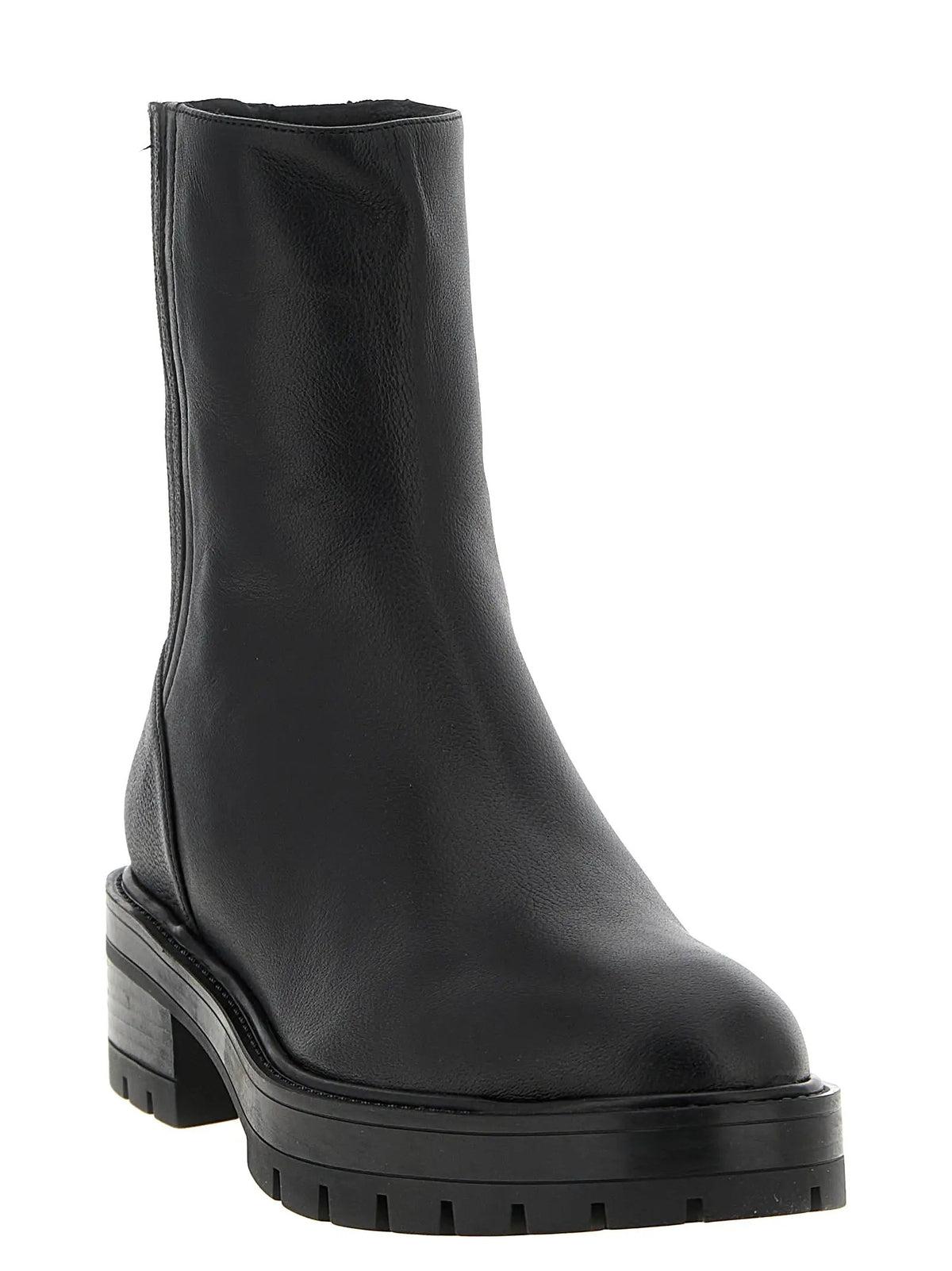 Aquazzura Aquazzura Black Calfskin Ankle Boots
