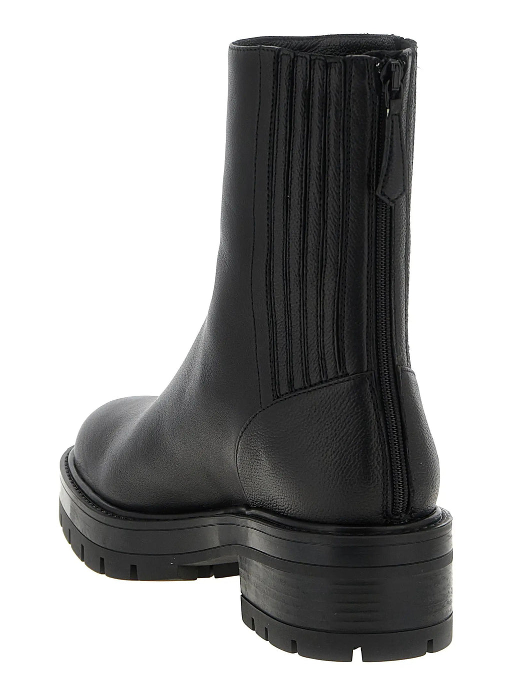 Aquazzura Aquazzura Black Calfskin Ankle Boots