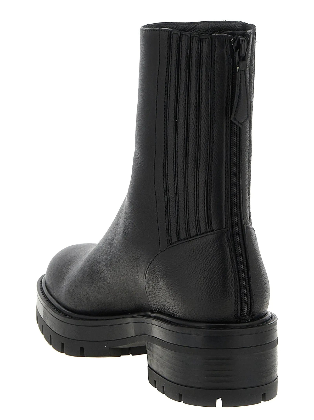 Aquazzura Aquazzura Black Calfskin Ankle Boots