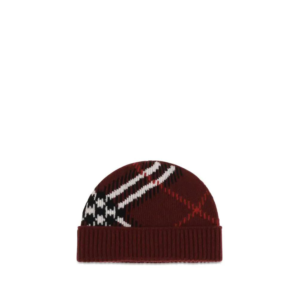 Burberry Burberry Bordeaux Cashmere Beanie
