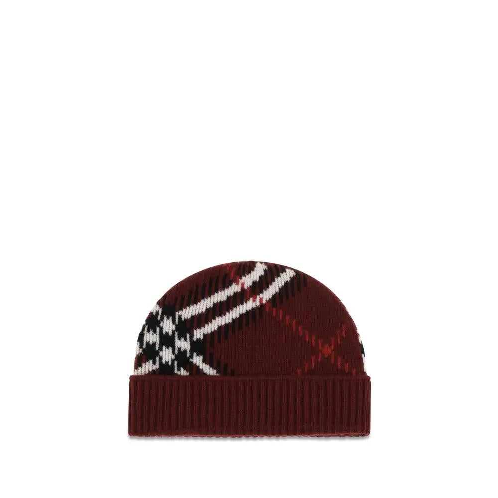 Burberry Burberry Bordeaux Cashmere Beanie
