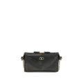Valentino Garavani Valentino Garavani Black Napa Leather / Calf Bos Taurus Shoulder Bag