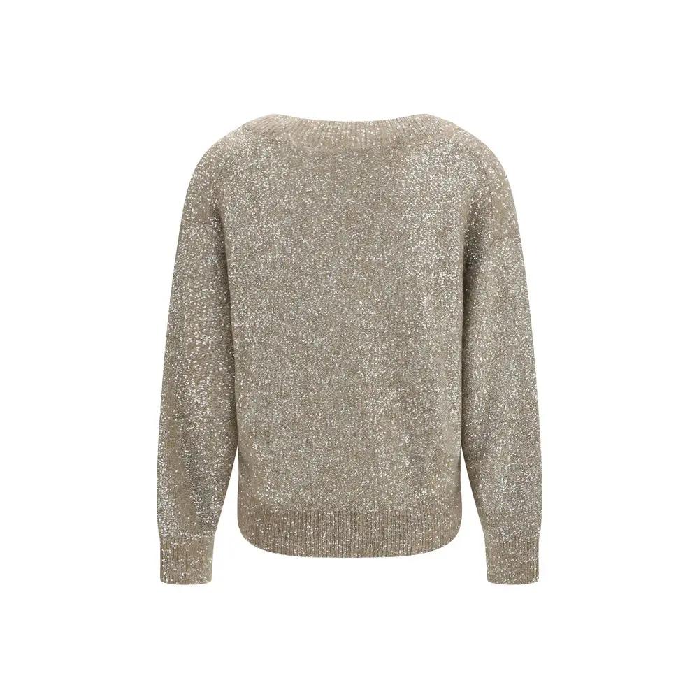 Brunello Cucinelli Brunello Cucinelli Beige Polyamide Sweatshirt