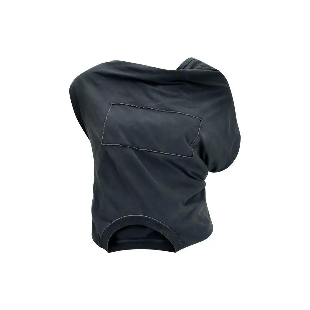 Maison Margiela Maison Margiela Gray Cotton Blouse