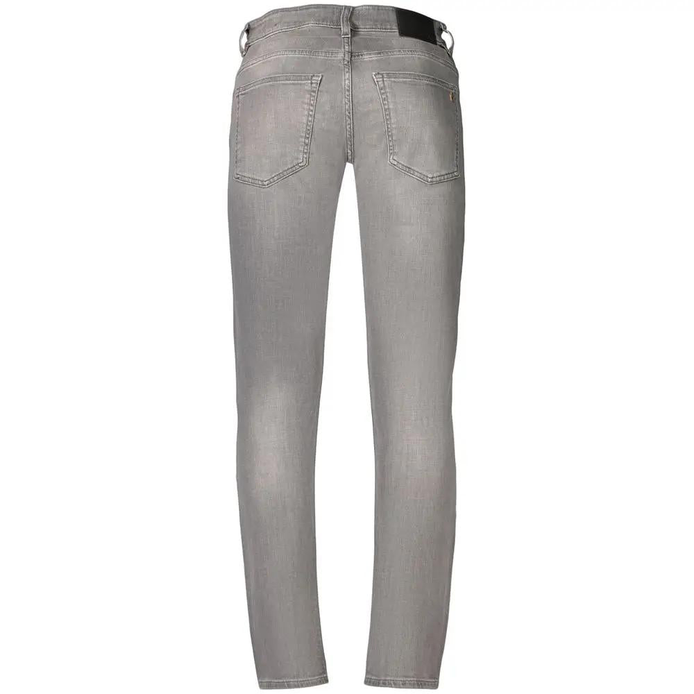 Hugo Boss Hugo Boss Grey Cotton Men's Jeans