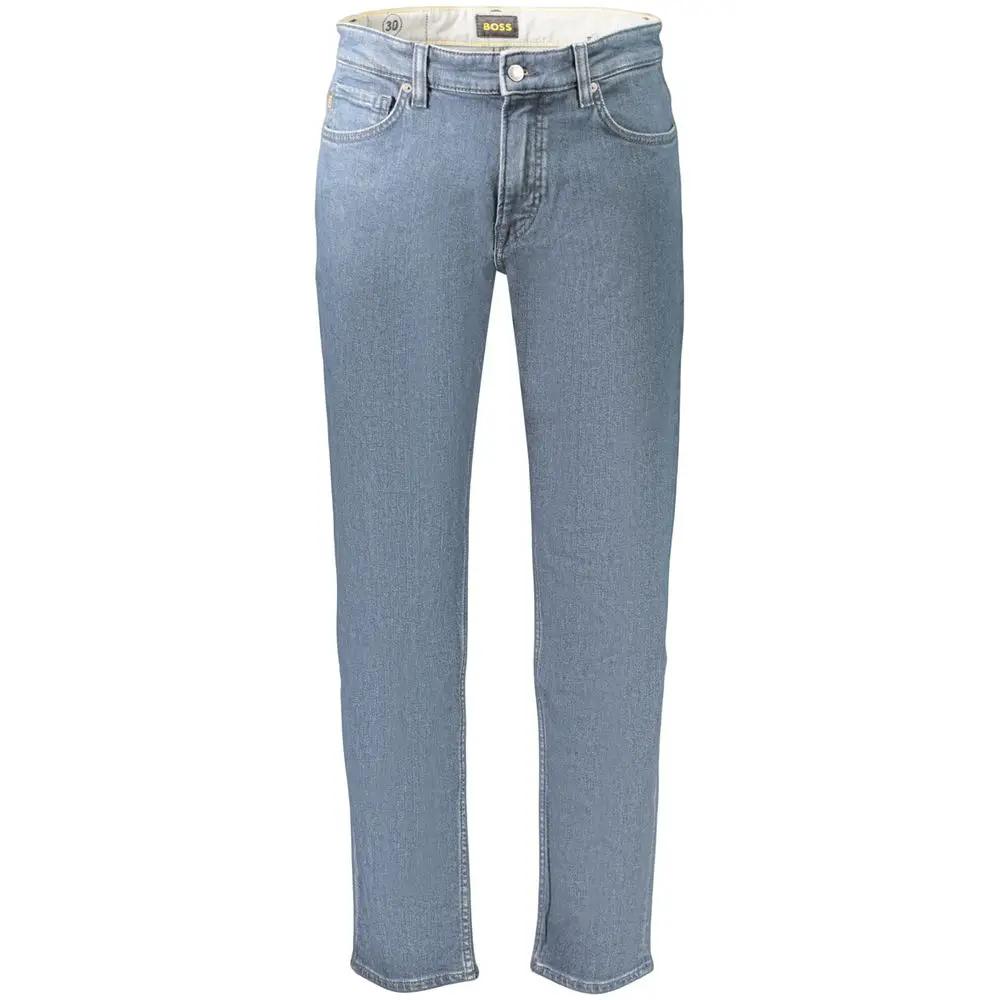 Hugo Boss Hugo Boss Blue Cotton Men's Jeans