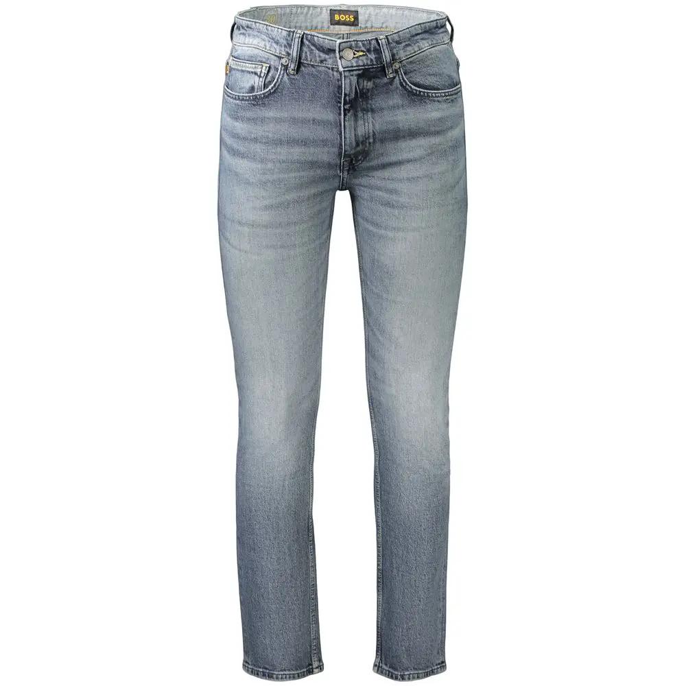 Hugo Boss Hugo Boss Blue Cotton Men's Jeans