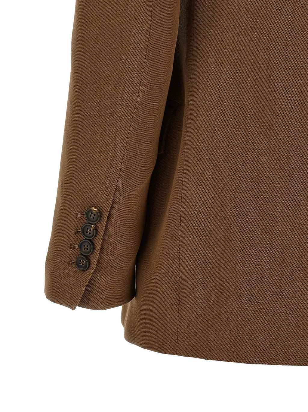 Brunello Cucinelli Brunello Cucinelli Brown Virgin Wool Blazer
