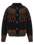 Alanui Alanui Multicolor Virgin Wool Cardigan