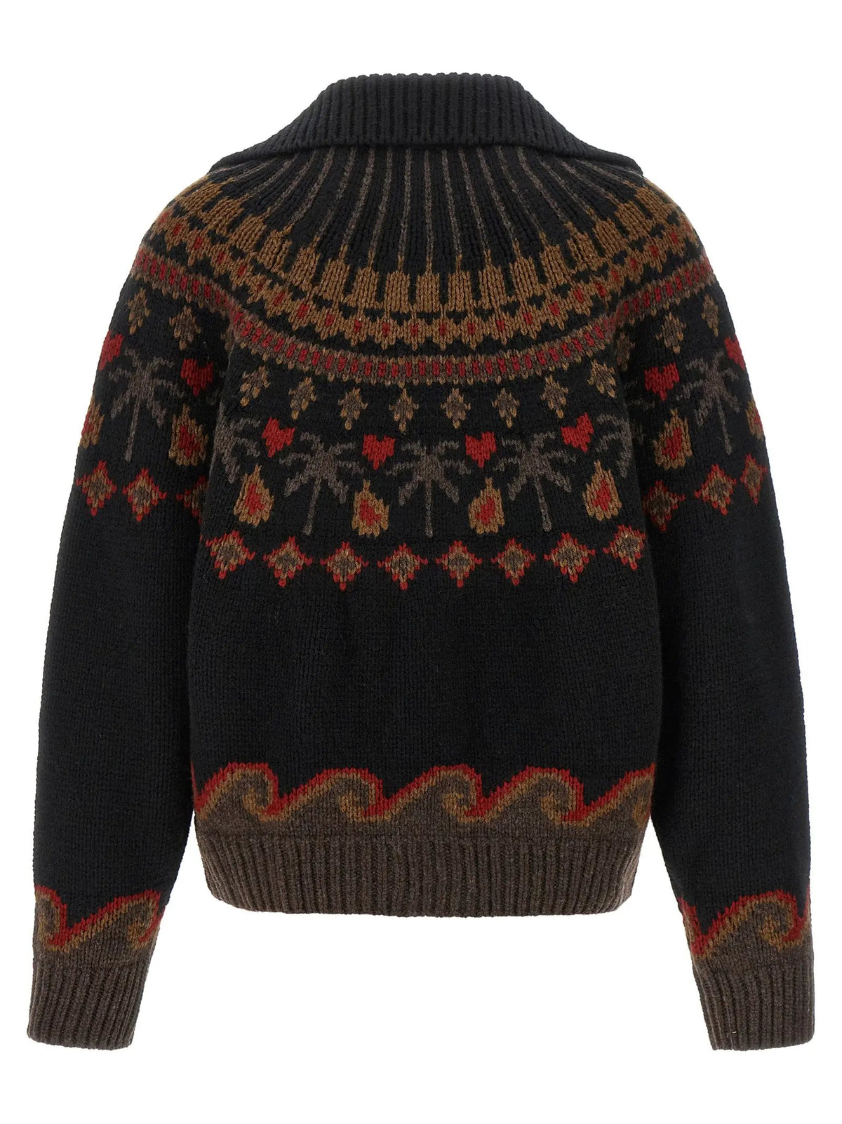 Alanui Alanui Multicolor Virgin Wool Cardigan