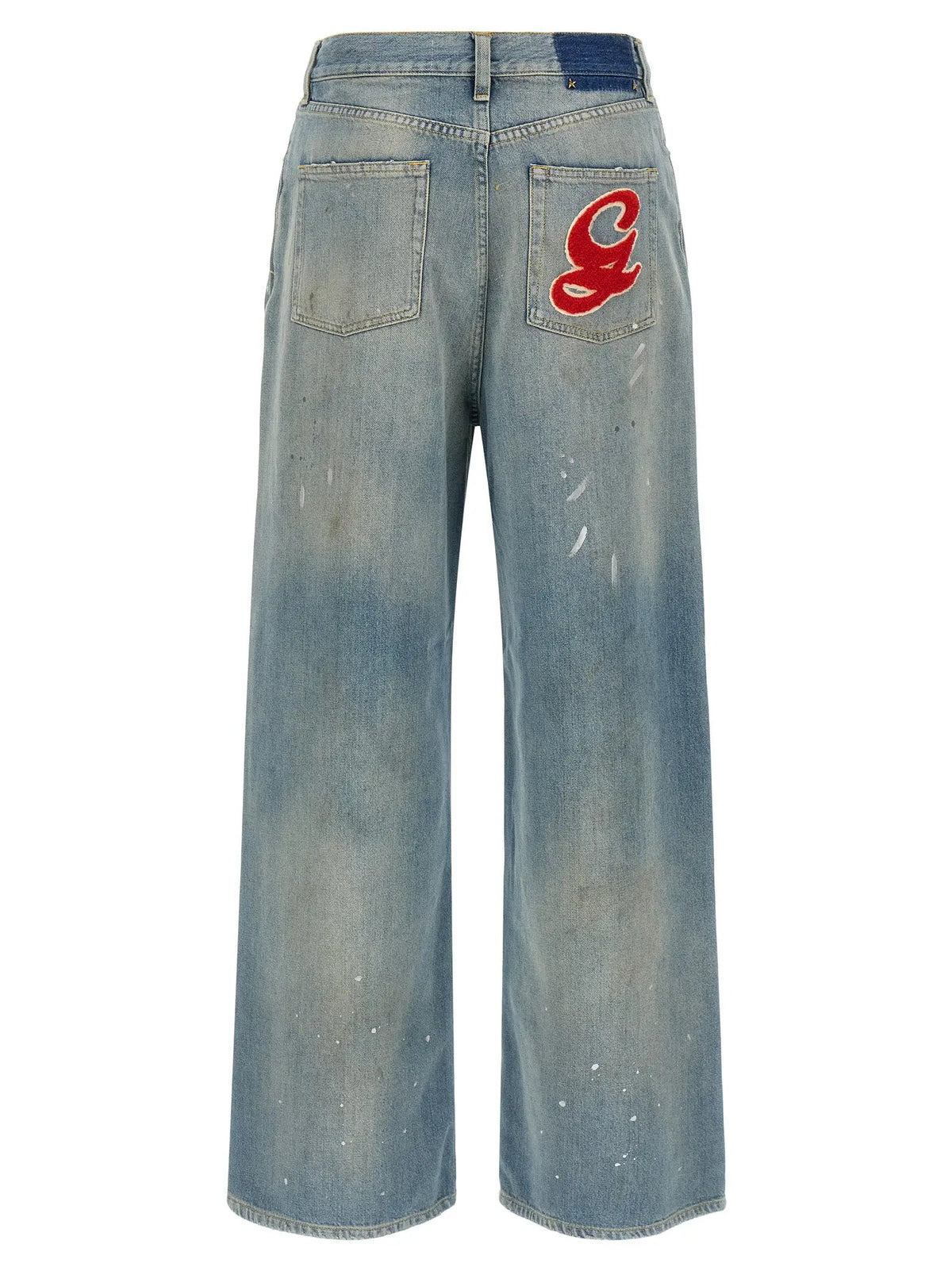 Golden Goose Golden Goose Blue Cotton Boyfriend Jeans