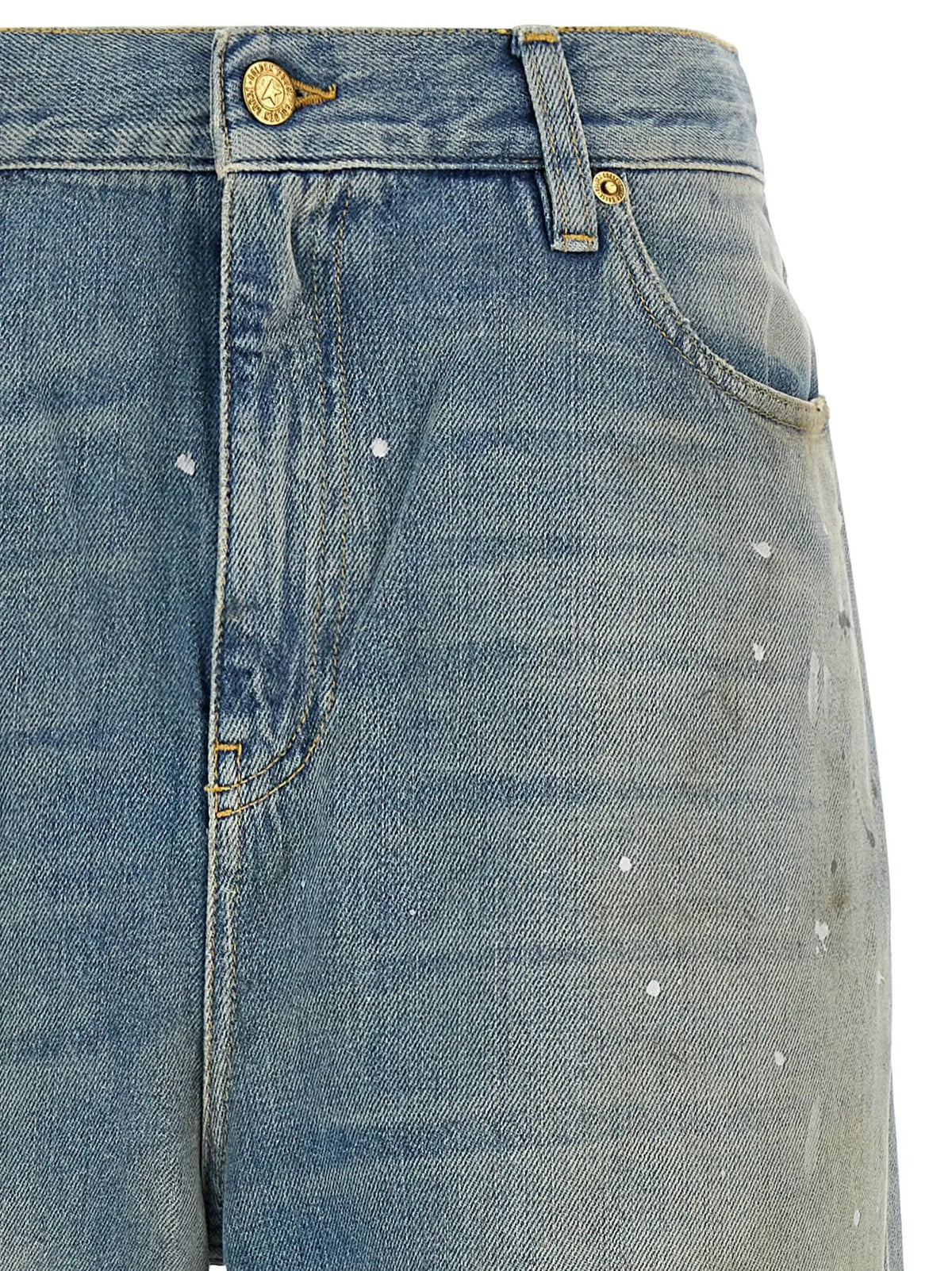 Golden Goose Golden Goose Blue Cotton Boyfriend Jeans