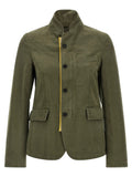 Fendi Fendi Bicolor Cotton Full-Length Jacket