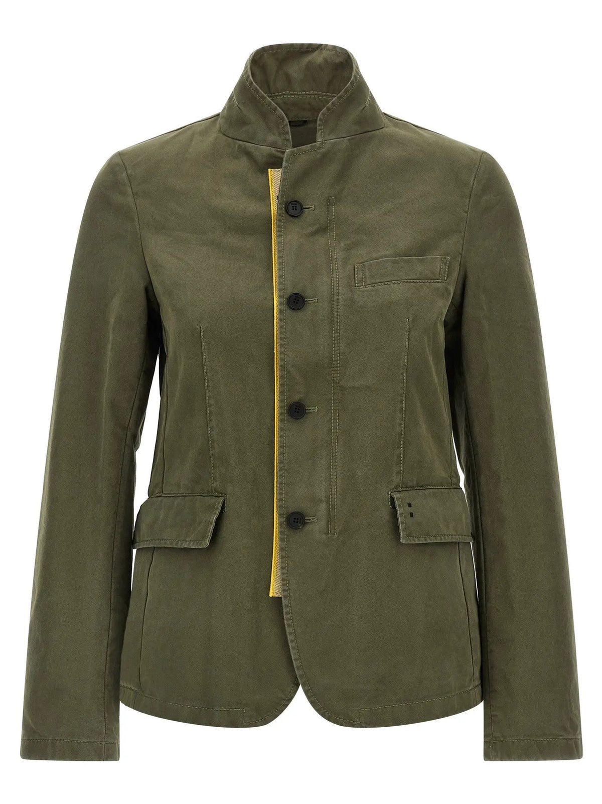 Fendi Fendi Bicolor Cotton Full-Length Jacket