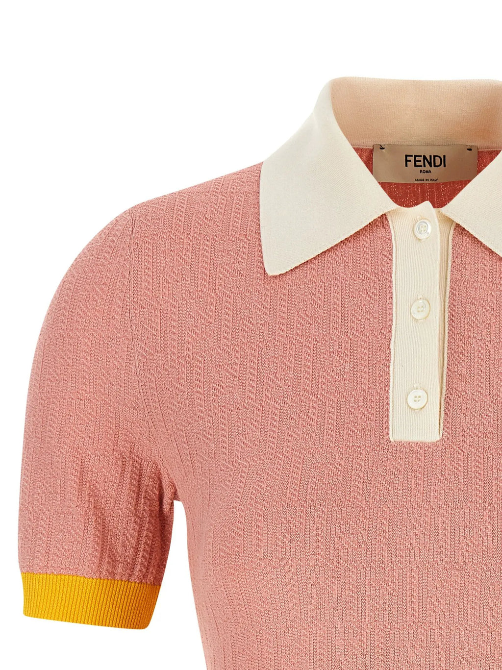 Robe courte Fendi en coton multicolore