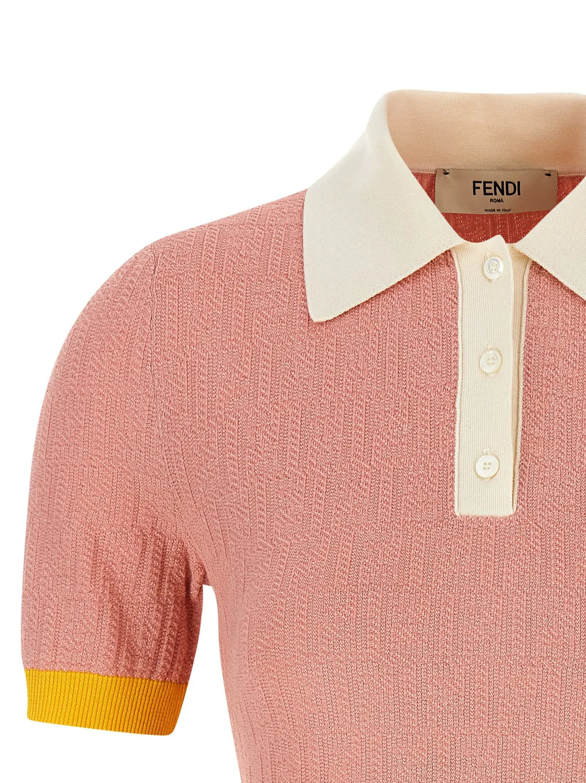 Robe courte Fendi en coton multicolore
