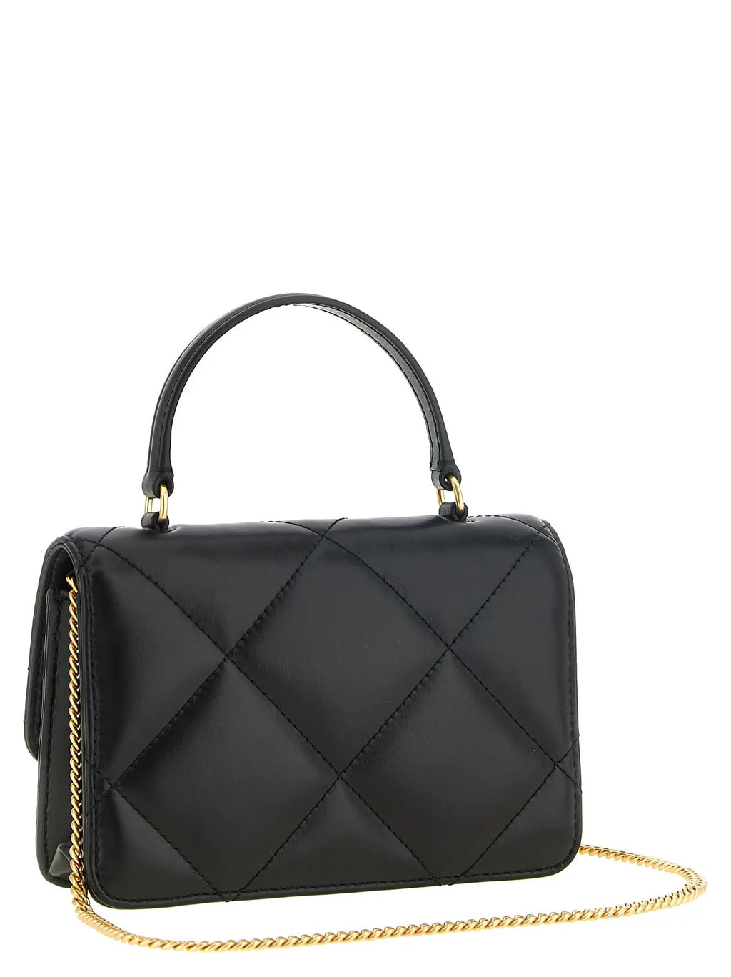 Tory Burch Tory Burch Black Cowhide Crossbody Bag