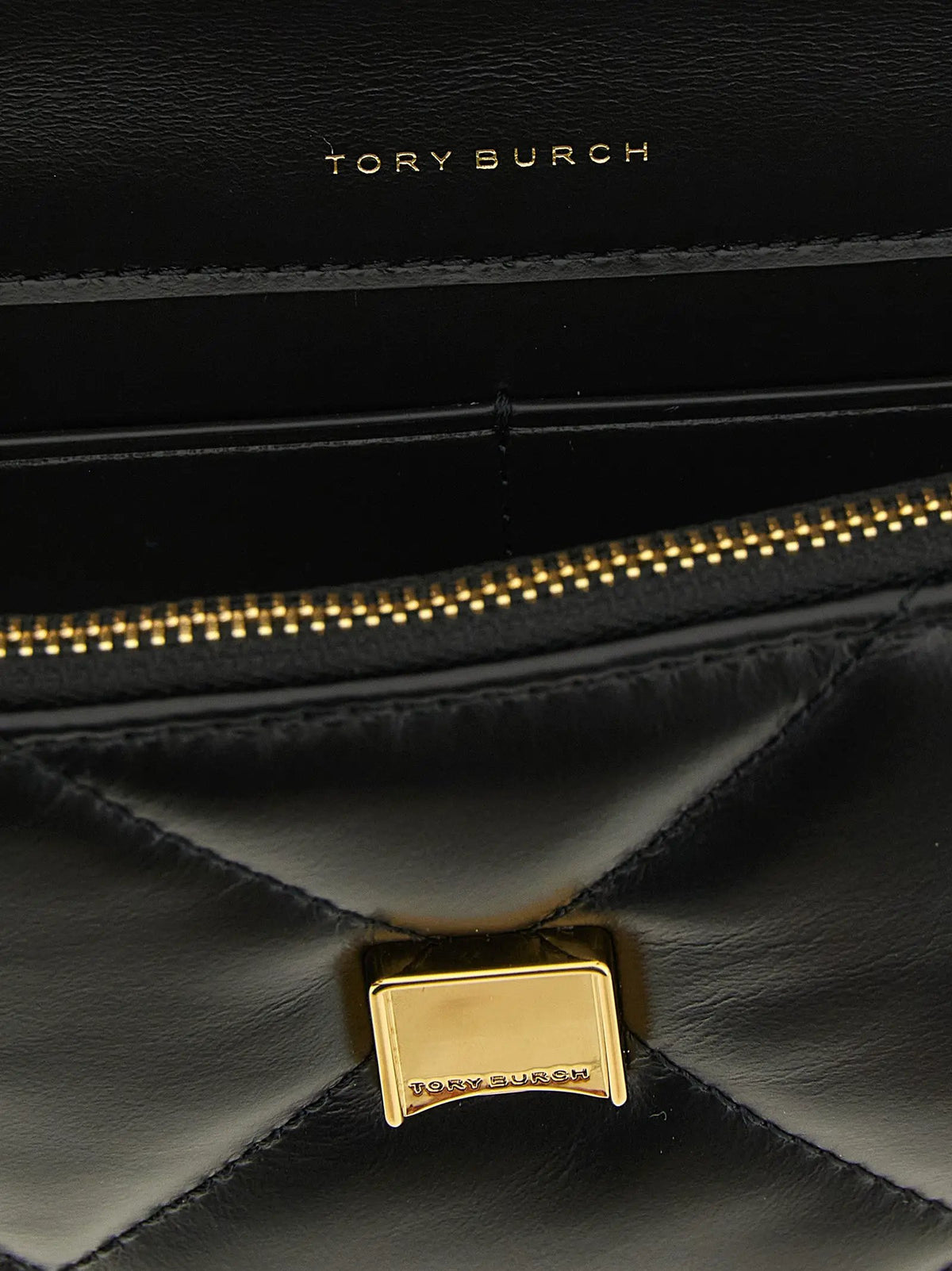 Tory Burch Tory Burch Black Cowhide Crossbody Bag