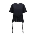 T-shirt Alexander McQueen en coton noir