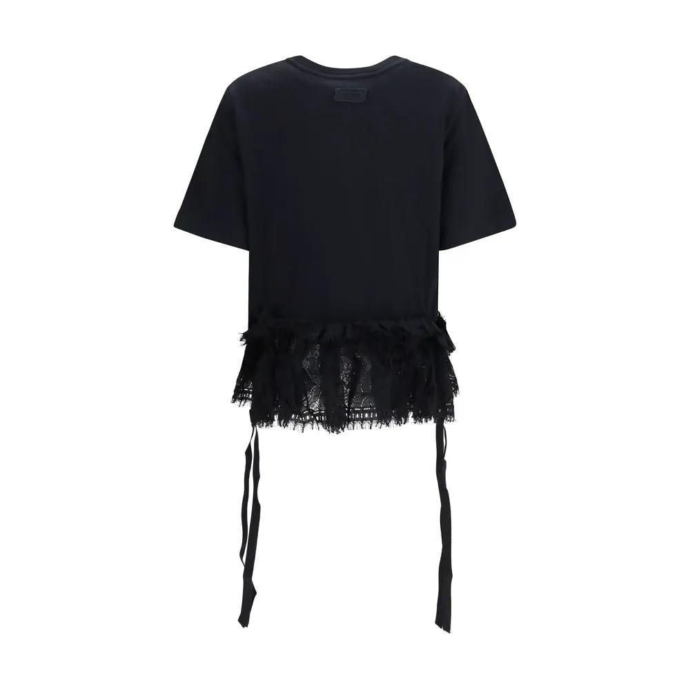 T-shirt Alexander McQueen en coton noir