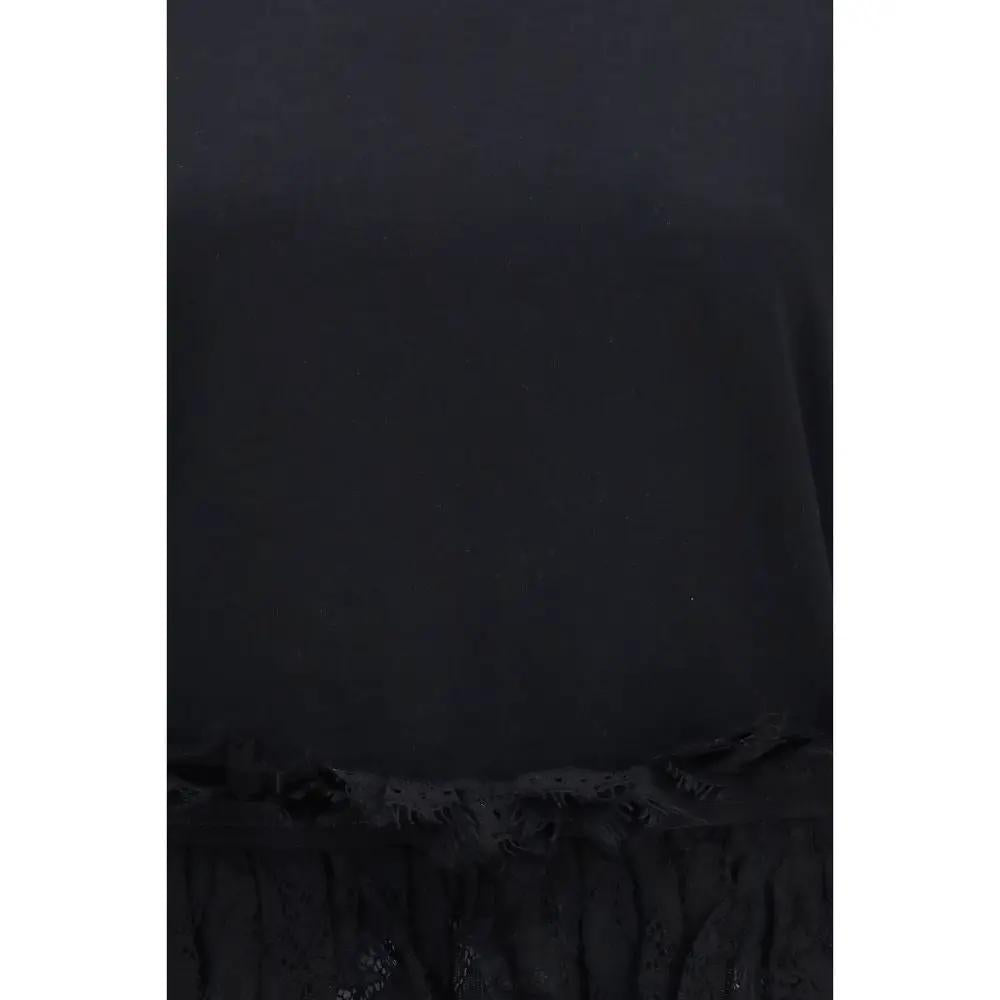 T-shirt Alexander McQueen en coton noir