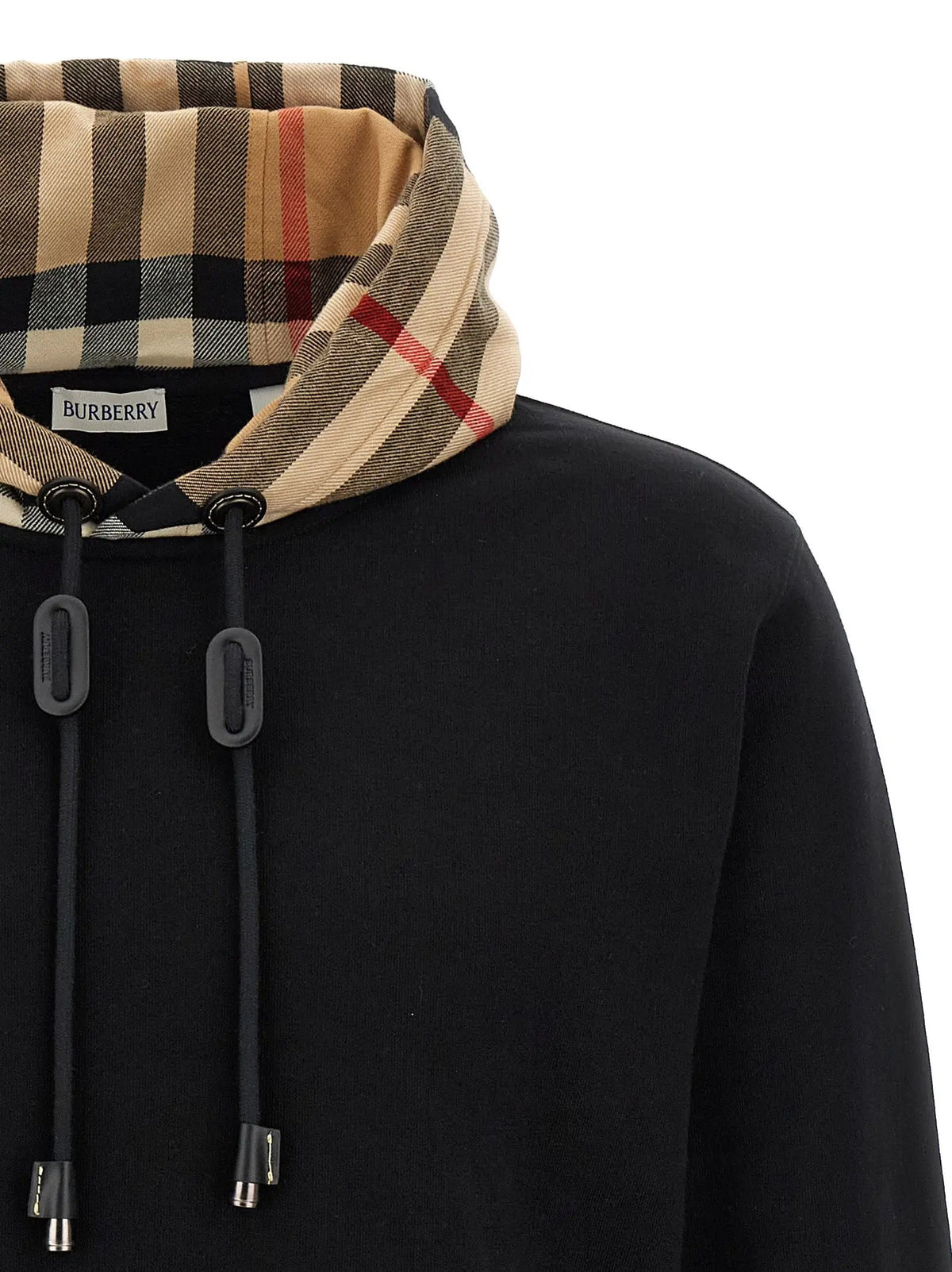 Burberry Black Cotton Sweatshirt