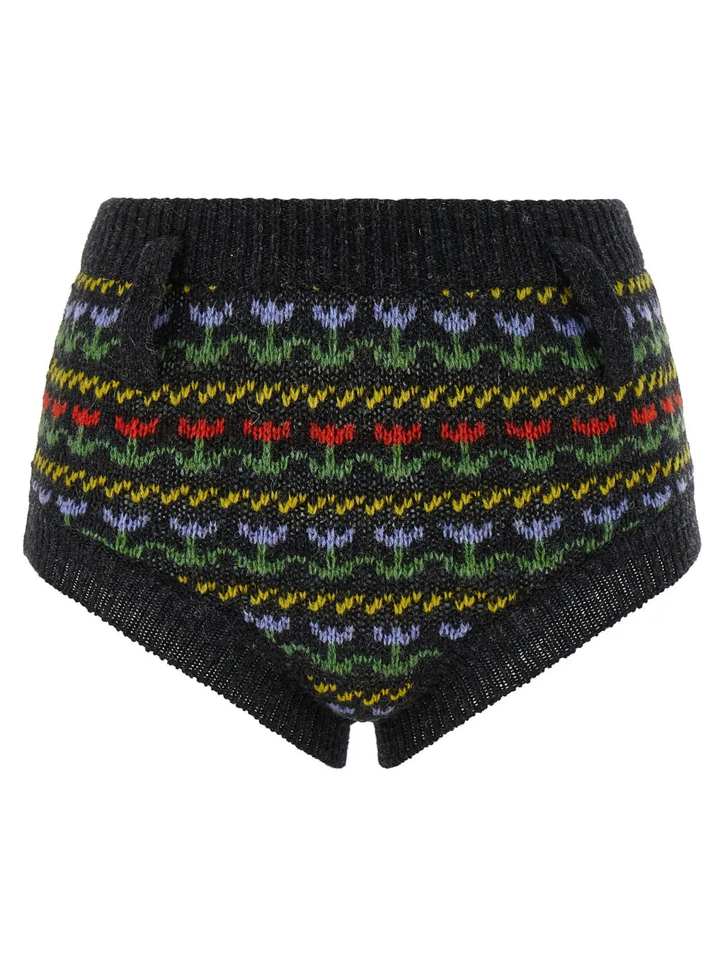 Marni Gray Virgin Wool Bermuda Shorts