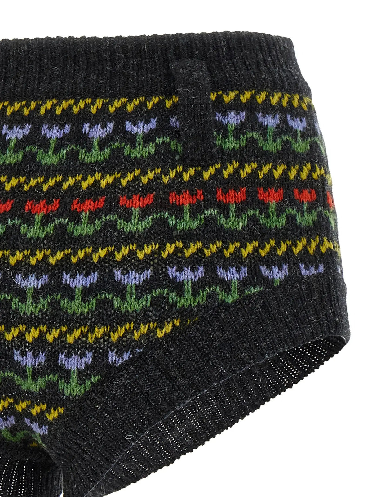 Marni Gray Virgin Wool Bermuda Shorts
