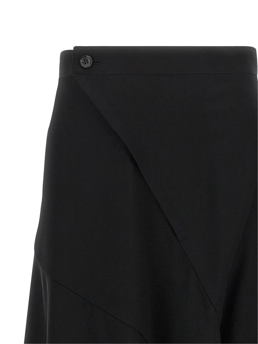 Pantalon évasé en laine noire Junya Watanabe