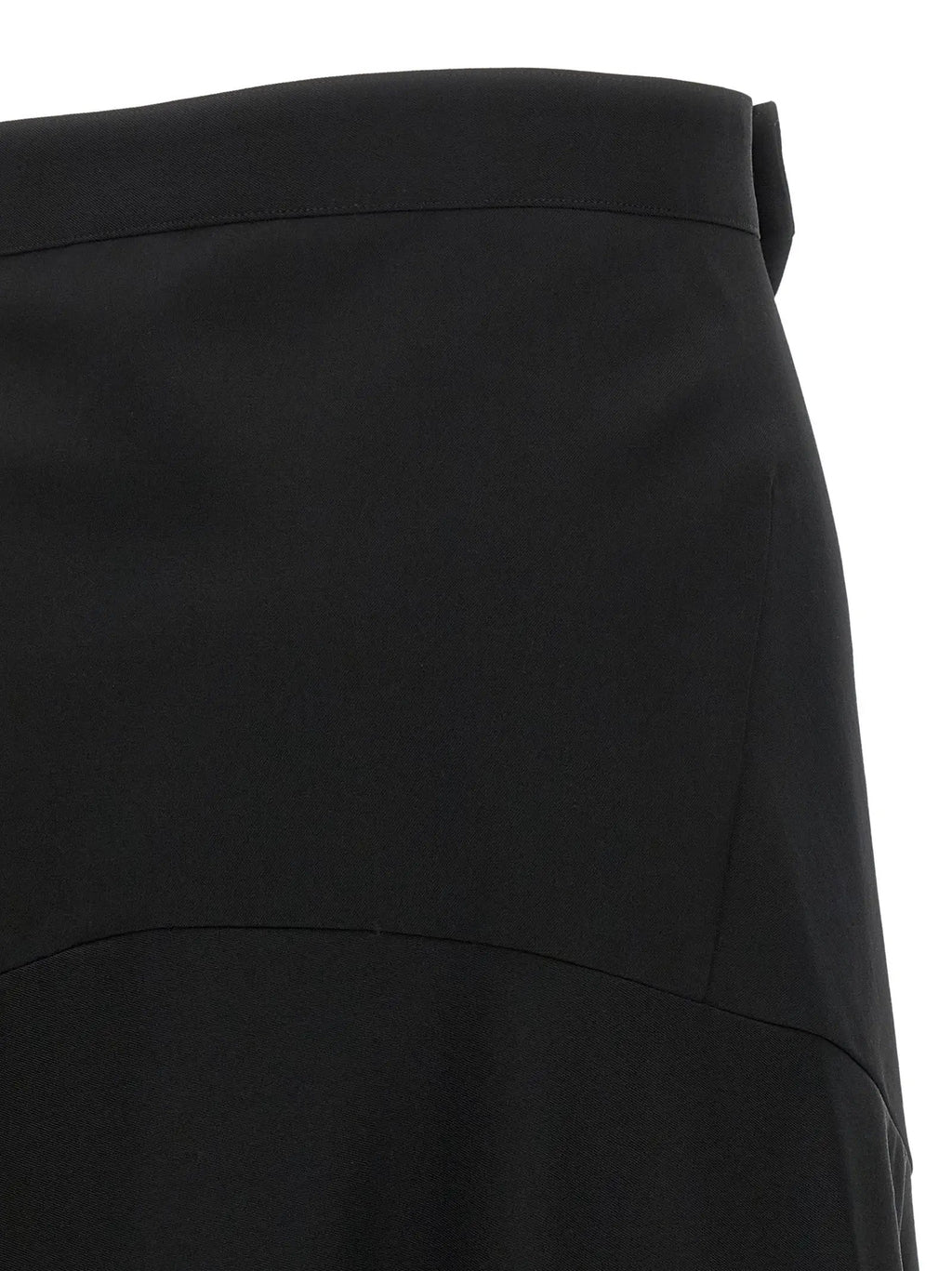 Pantalon évasé en laine noire Junya Watanabe