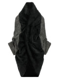 Junya Watanabe Gray Wool Coat