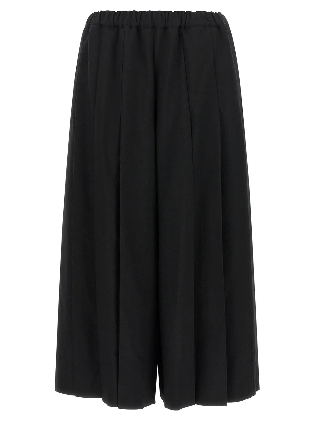Pantalon décontracté en laine noire Comme Des Garçons