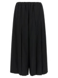 Pantalon décontracté en laine noire Comme Des Garçons