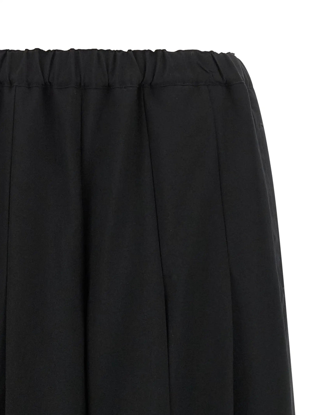 Pantalon décontracté en laine noire Comme Des Garçons
