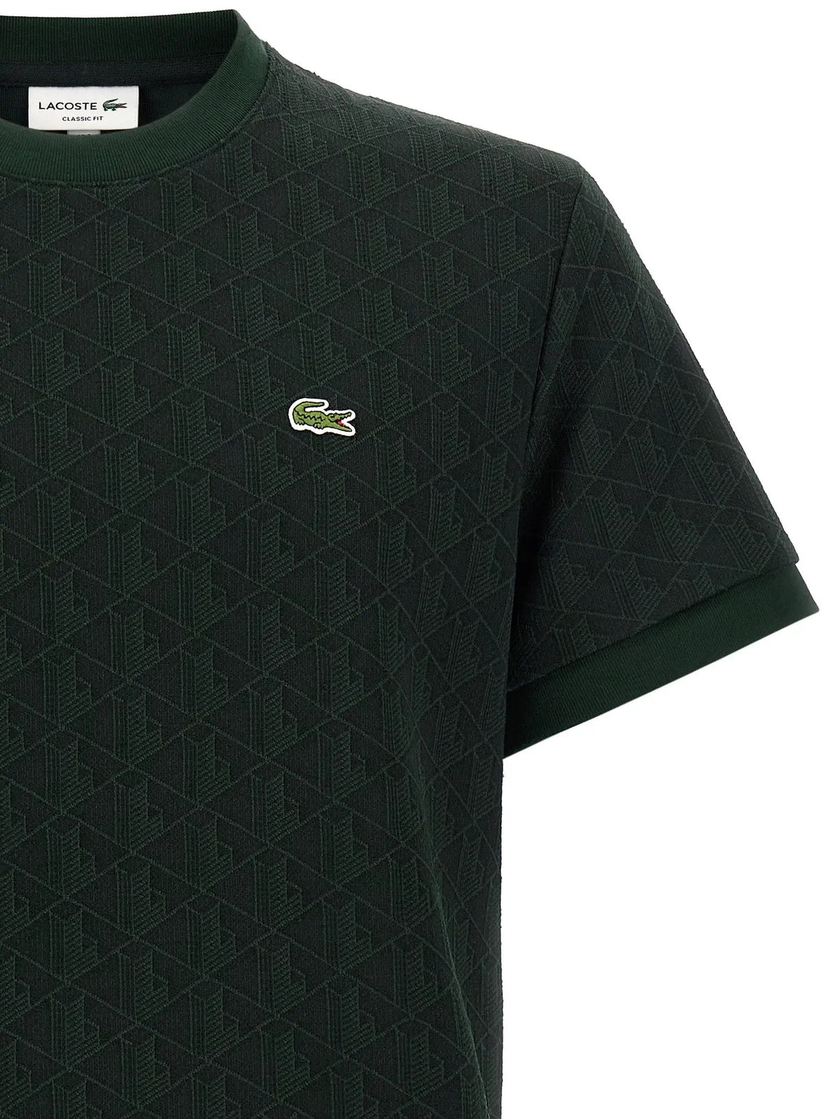 T-shirt Lacoste bicolore en polyester