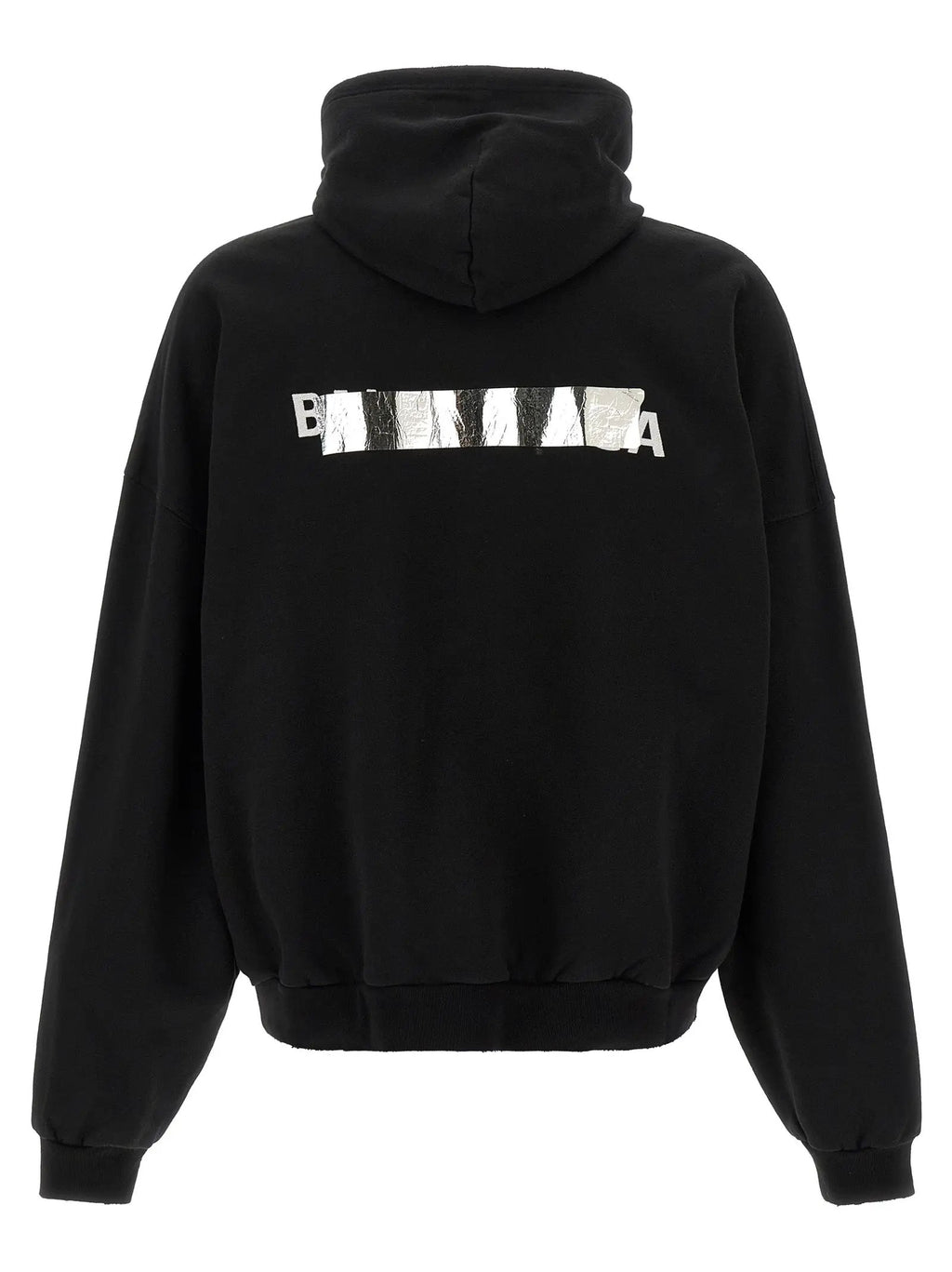 Balenciaga Black Cotton Sweatshirt