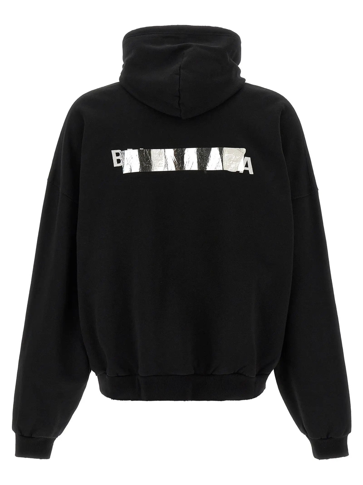 Balenciaga Black Cotton Sweatshirt