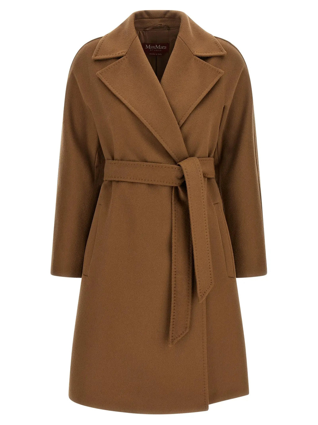 Manteau en laine beige Max Mara