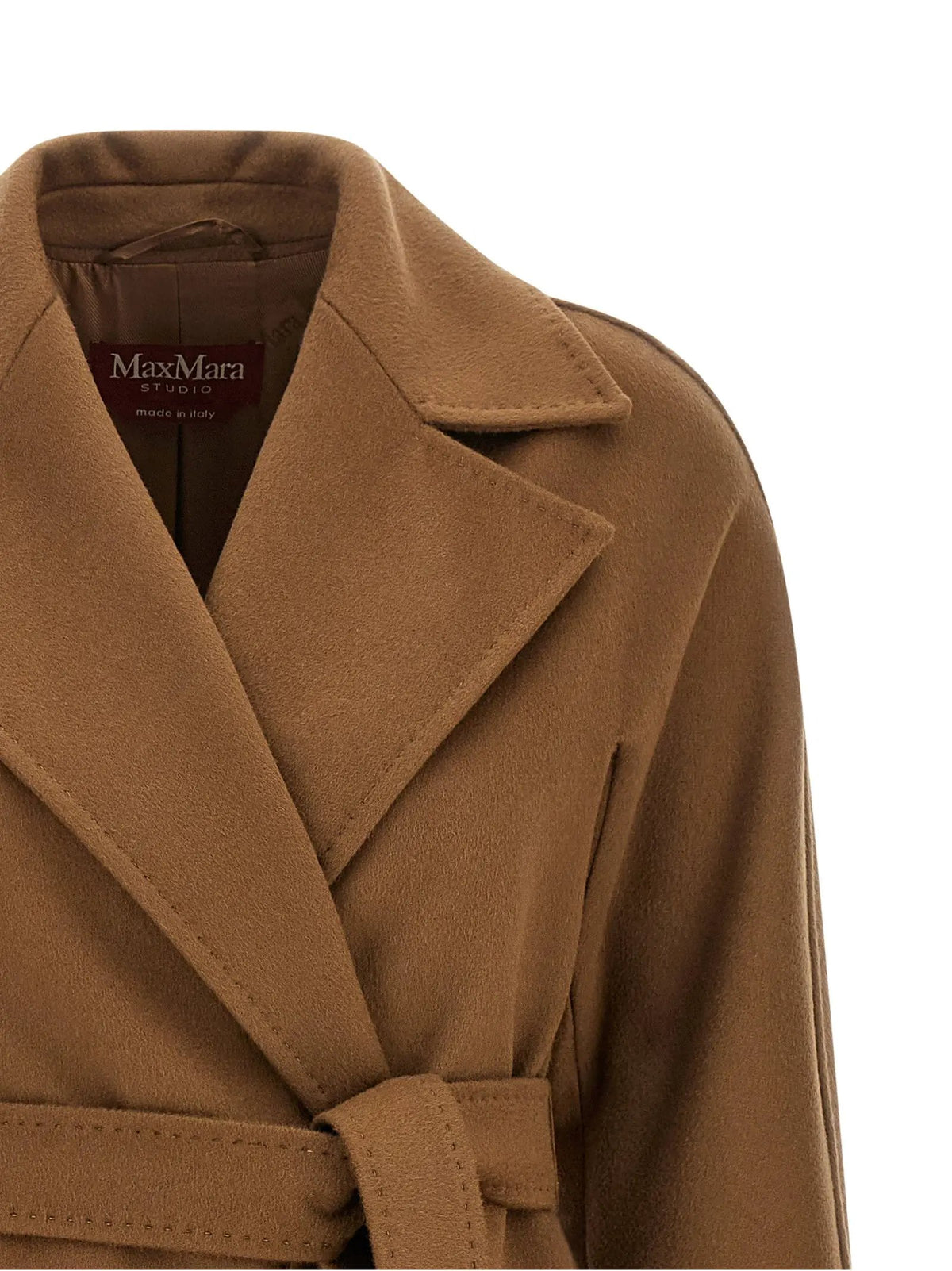 Manteau en laine beige Max Mara