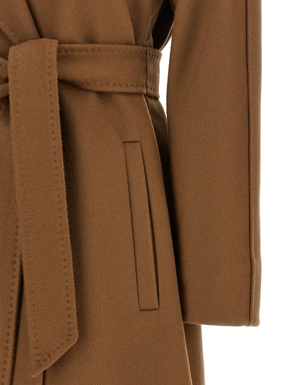 Manteau en laine beige Max Mara