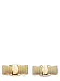 Boucles d'oreilles Ferragamo en laiton doré