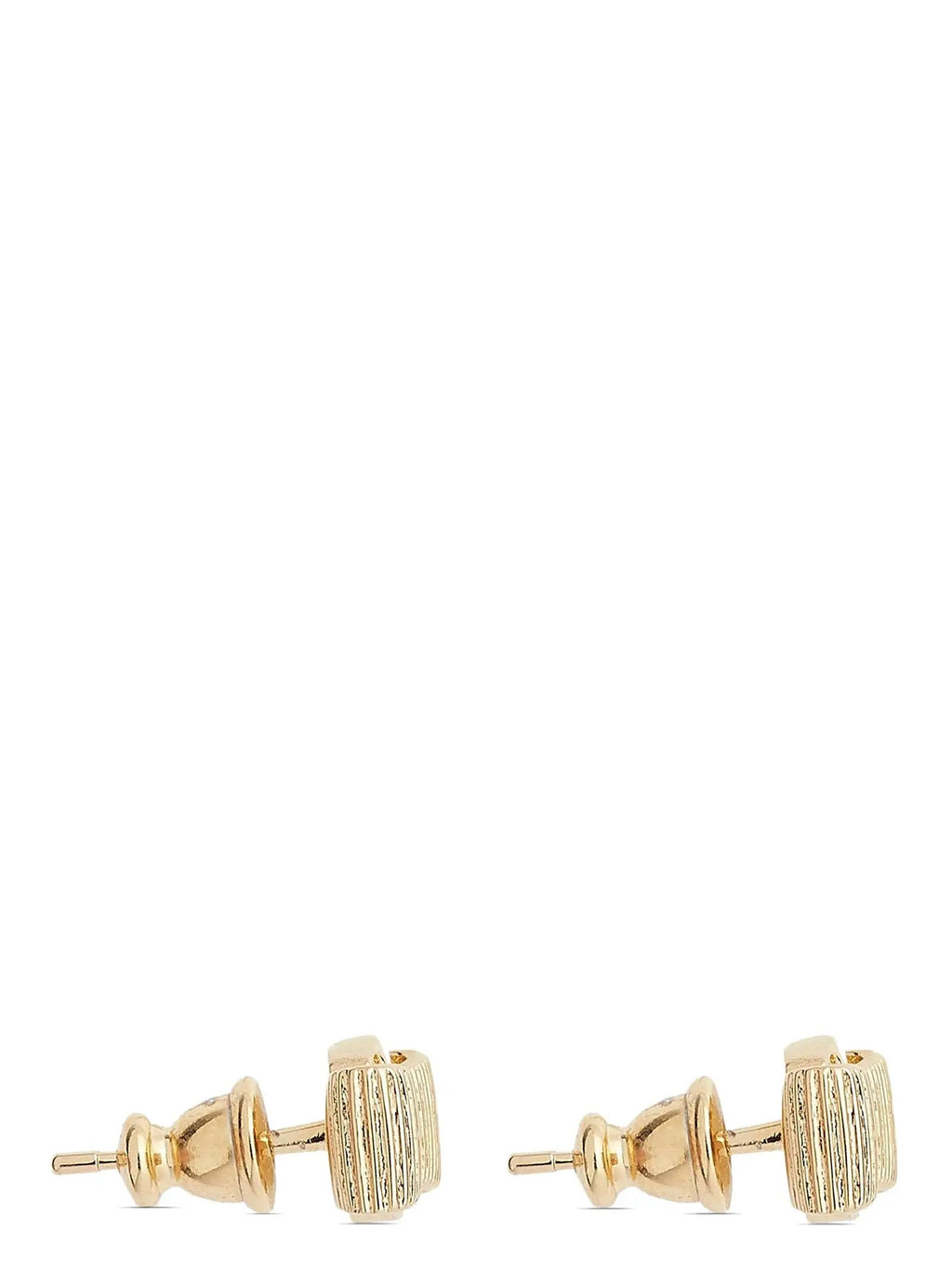 Boucles d'oreilles Ferragamo en laiton doré